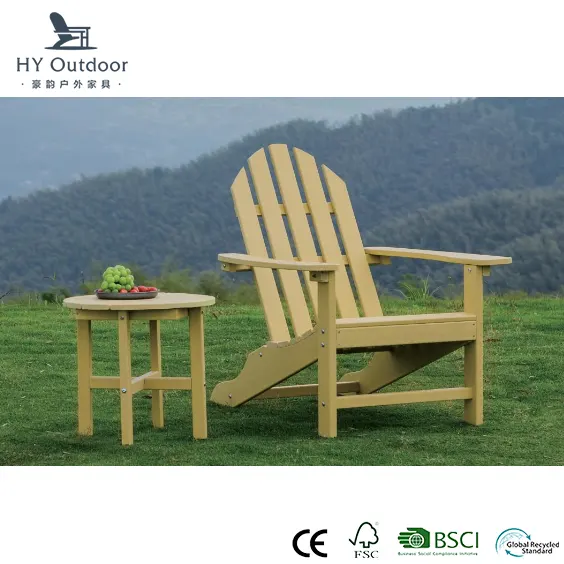 Adirondack masa və stul